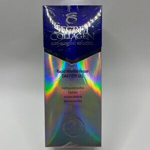 Secret Collagen Rapid Wrinkle Repair Daily Eye Gel Hydration Cooling Sealed‎ NEW